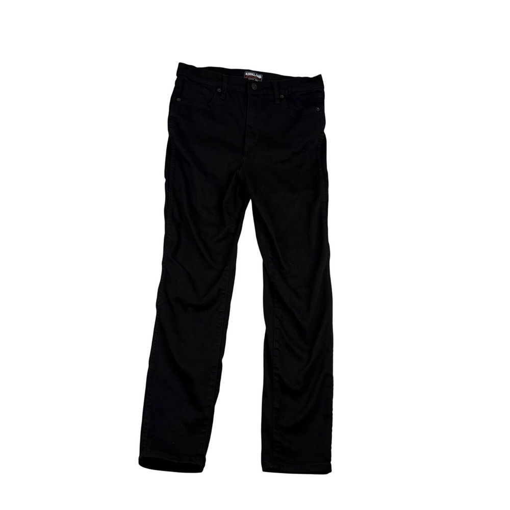 Kirkland Signature Womens Black High Rise Skinny Jeans‎ Size 10 Stretch Denim